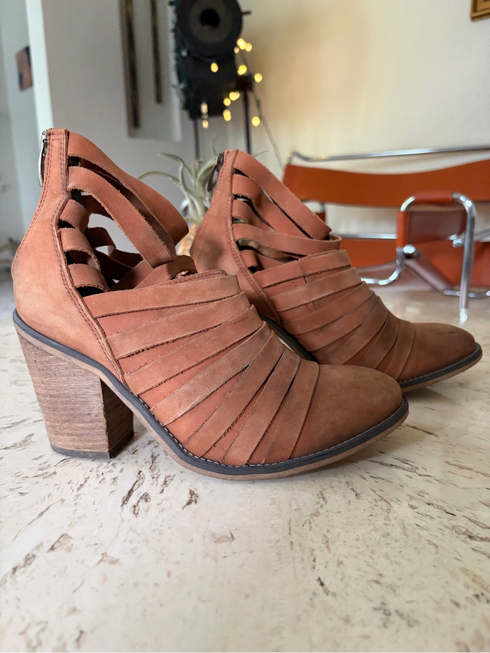 Free People Strappy Ankle Boot